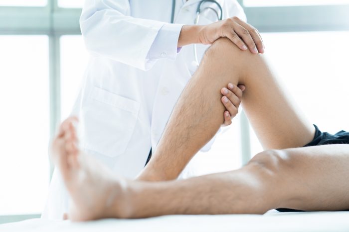 leg injuried