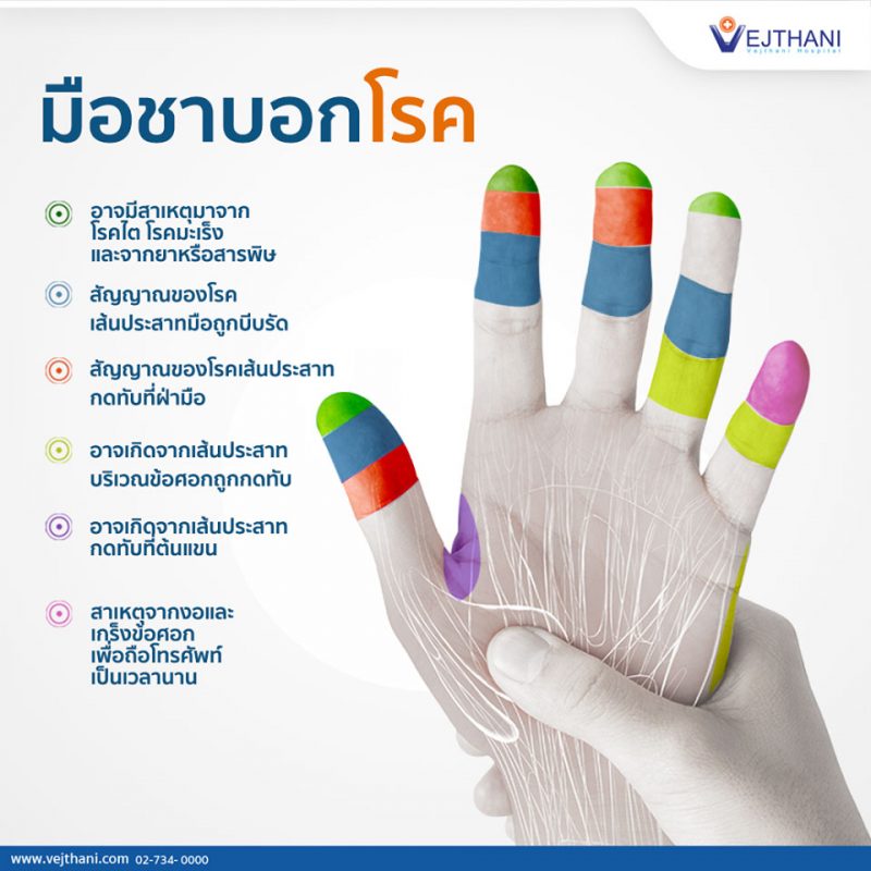 อาการ มือชา บอกโรค - โรงพยาบาลเวชธานี อาการ มือชา บอกโรค - โรงพยาบาลเวชธานี