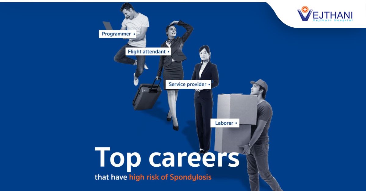 Top careers that have a high risk of Spondylosis45