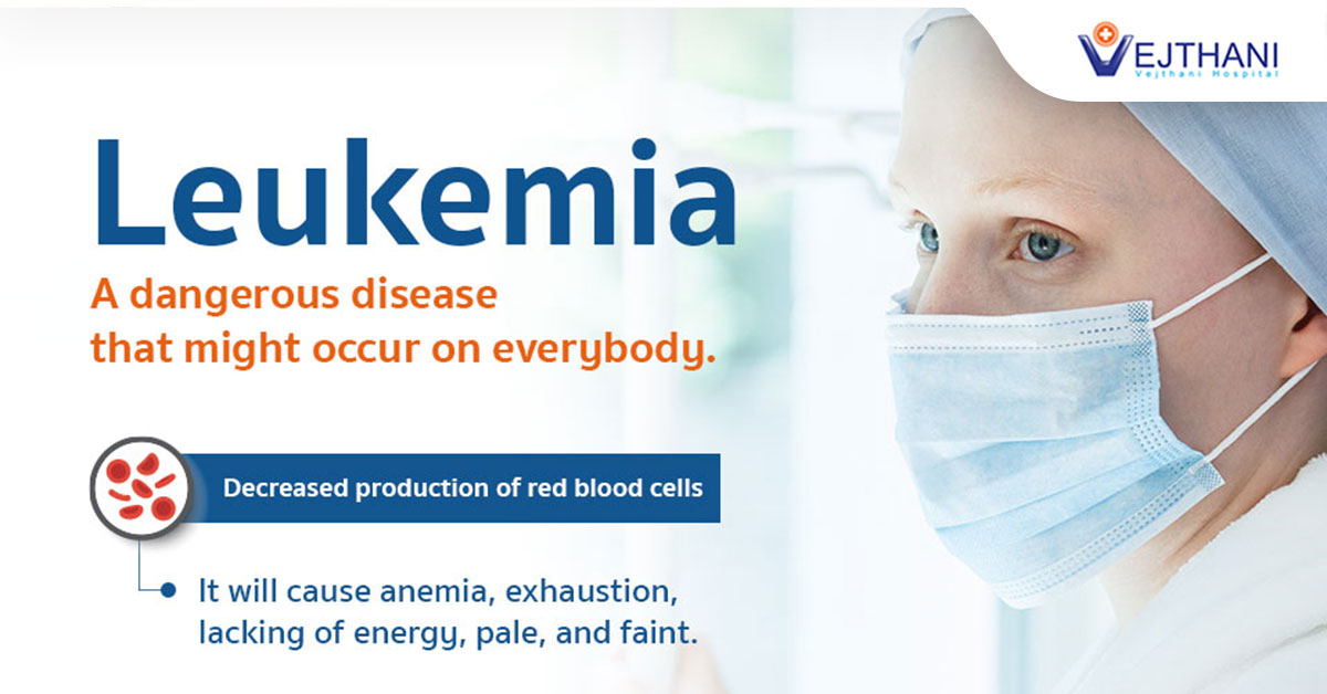 Leukemia, a dangerous disease that might occur on everybody.