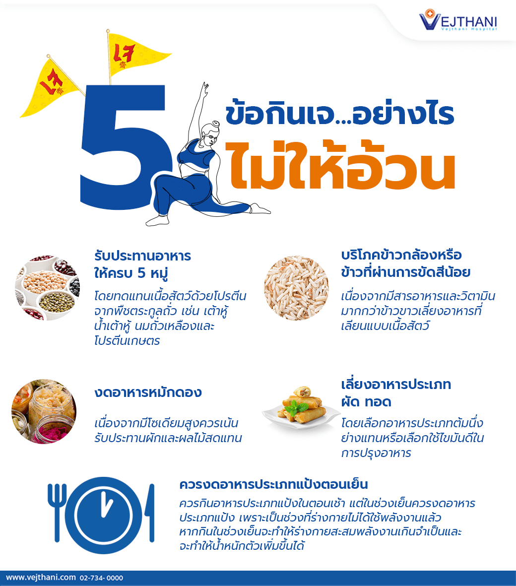 กินเจ อย่างไรไม่ให้อ้วน - Vejthani Hospial กินเจ อย่างไรไม่ให้อ้วน - Vejthani Hospial