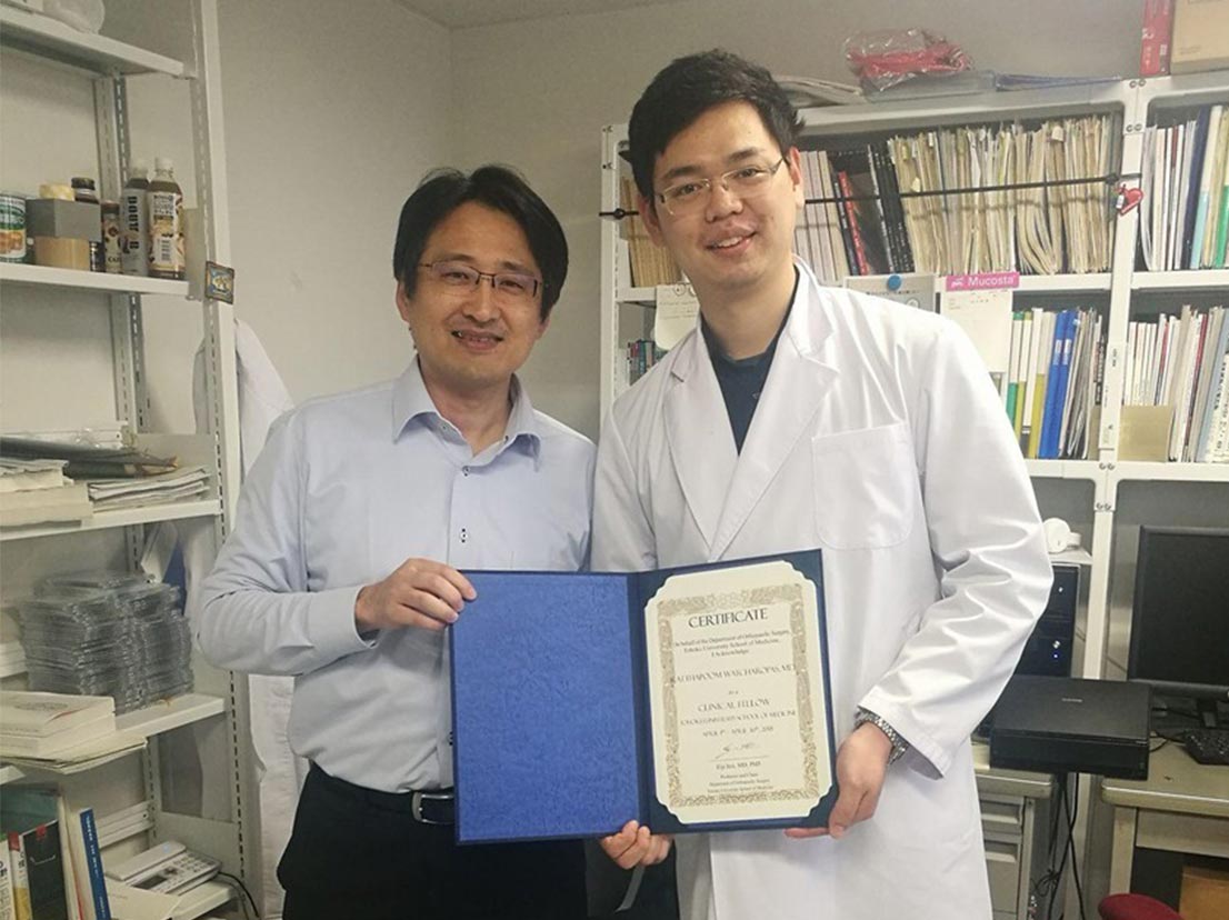 01Clinical fellow Tohoku University School of medicine Japan 2018