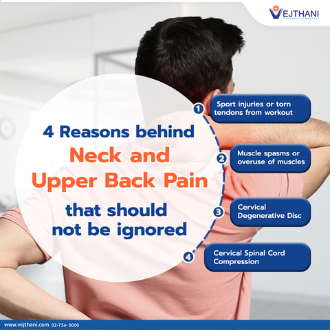 4 Reasons Behind Neck And Upper Back Pain That Should Not Be Ignored Vejthani Hospital Jci Accredited International Hospital In Bangkok Thailand