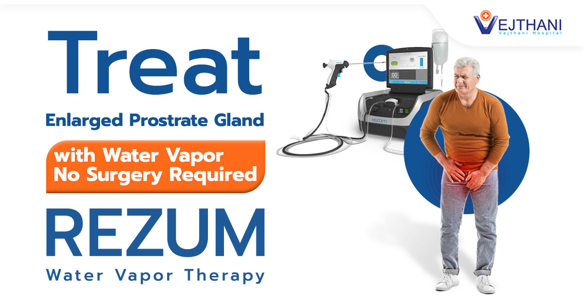 Treat Prostate Gland Enlargement with Water Vapor – No Surgery Needed