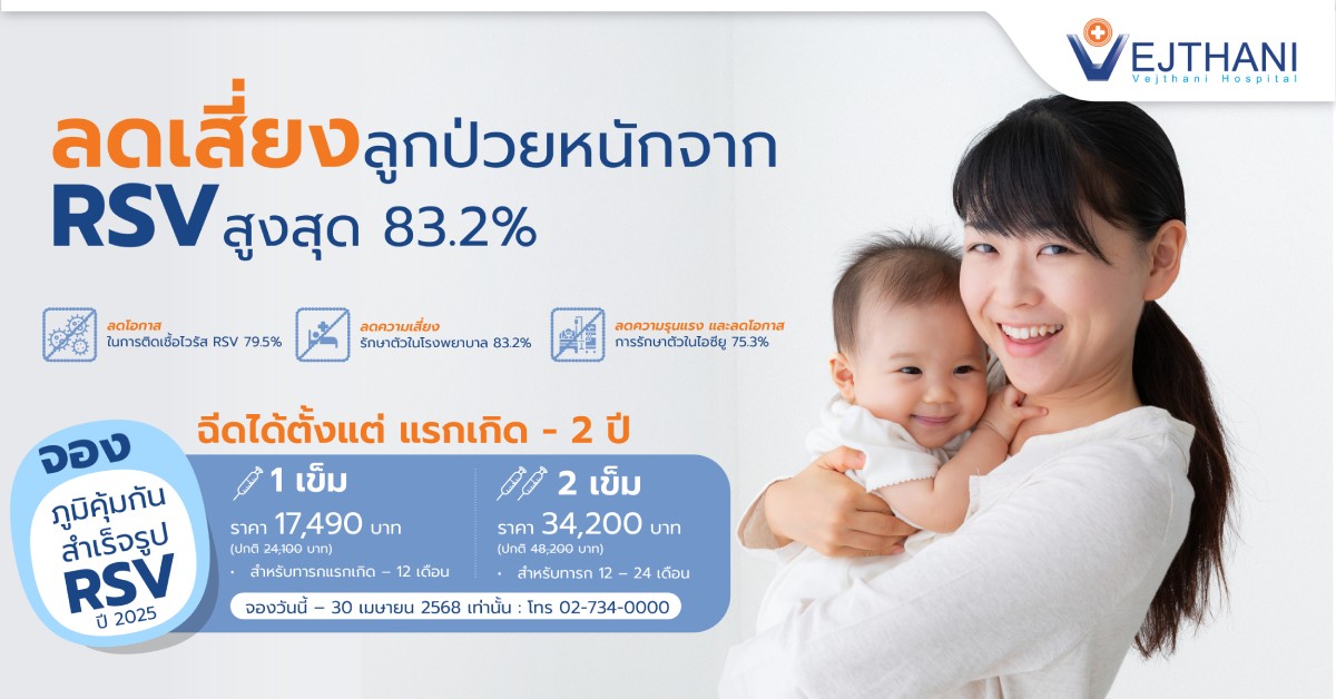 ภูมิคุ้มกันสำเร็จรูป RSV ปี 2025