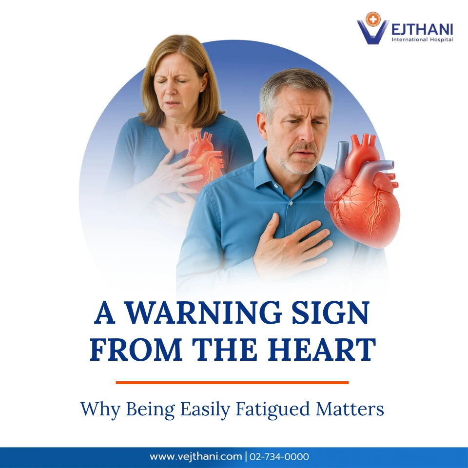 Man and woman clutching chest in discomfort, illustrating early warning signs of heart disease such as fatigue, chest pain, and shortness of breath.