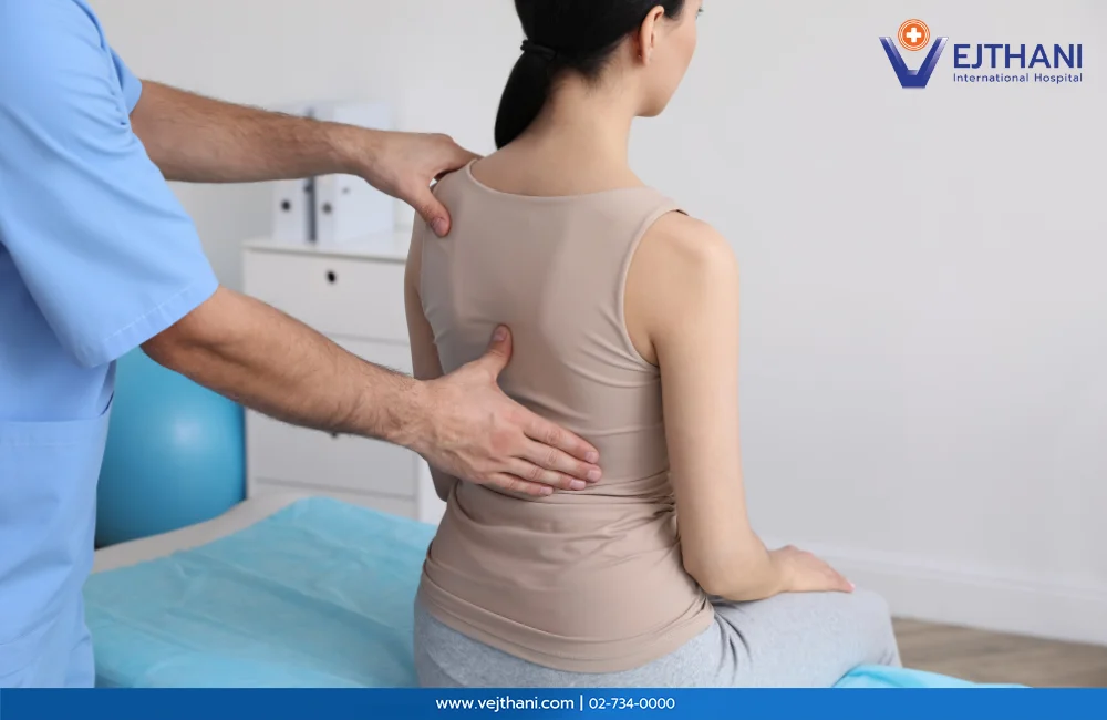 สัญญาณของปัญหากระดูกสันหลังคดที่สังเกตได้