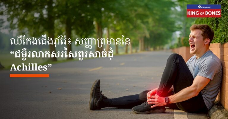 ជម្ងឺរលាកសរសៃពួរសាច់ដុំ Achilles