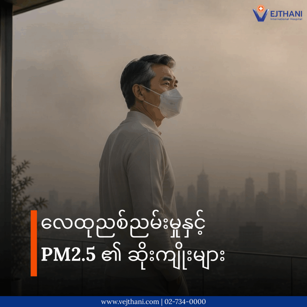 PM2.5၏ဆိုးကျိုး