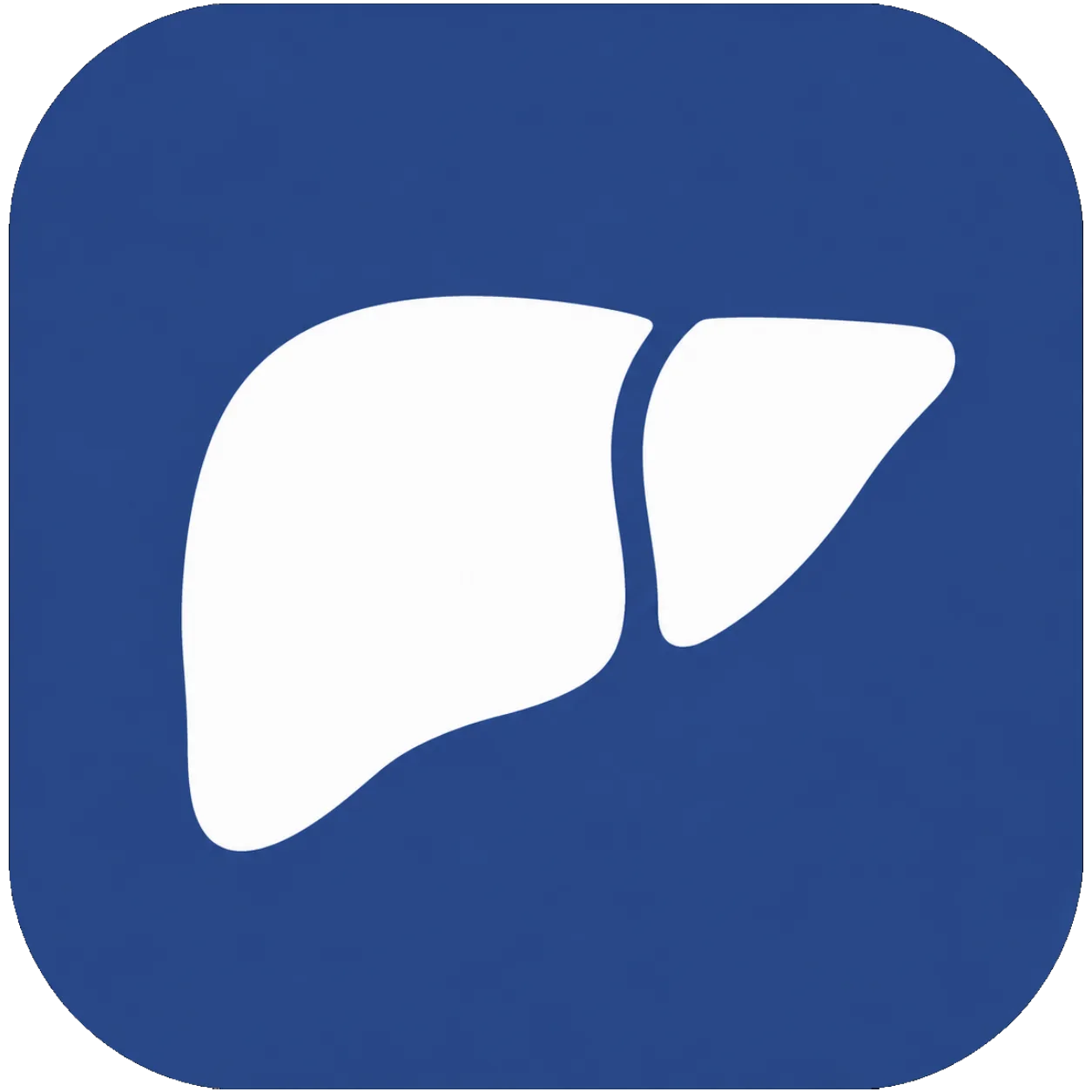 Liver cancer icon