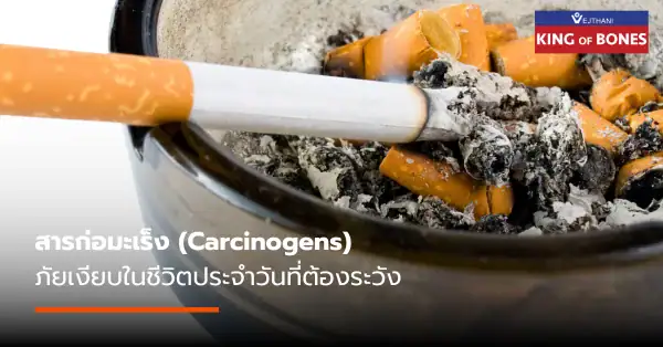 สารก่อมะเร็ง มีอะไรบ้าง รู้ทันก่อนเสี่ยงโรคร้ายใกล้ตัว