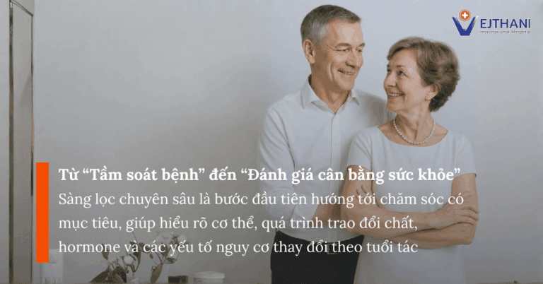 Từ "Tầm soát bệnh" đến "Đánh giá cân bằng sức khỏe"