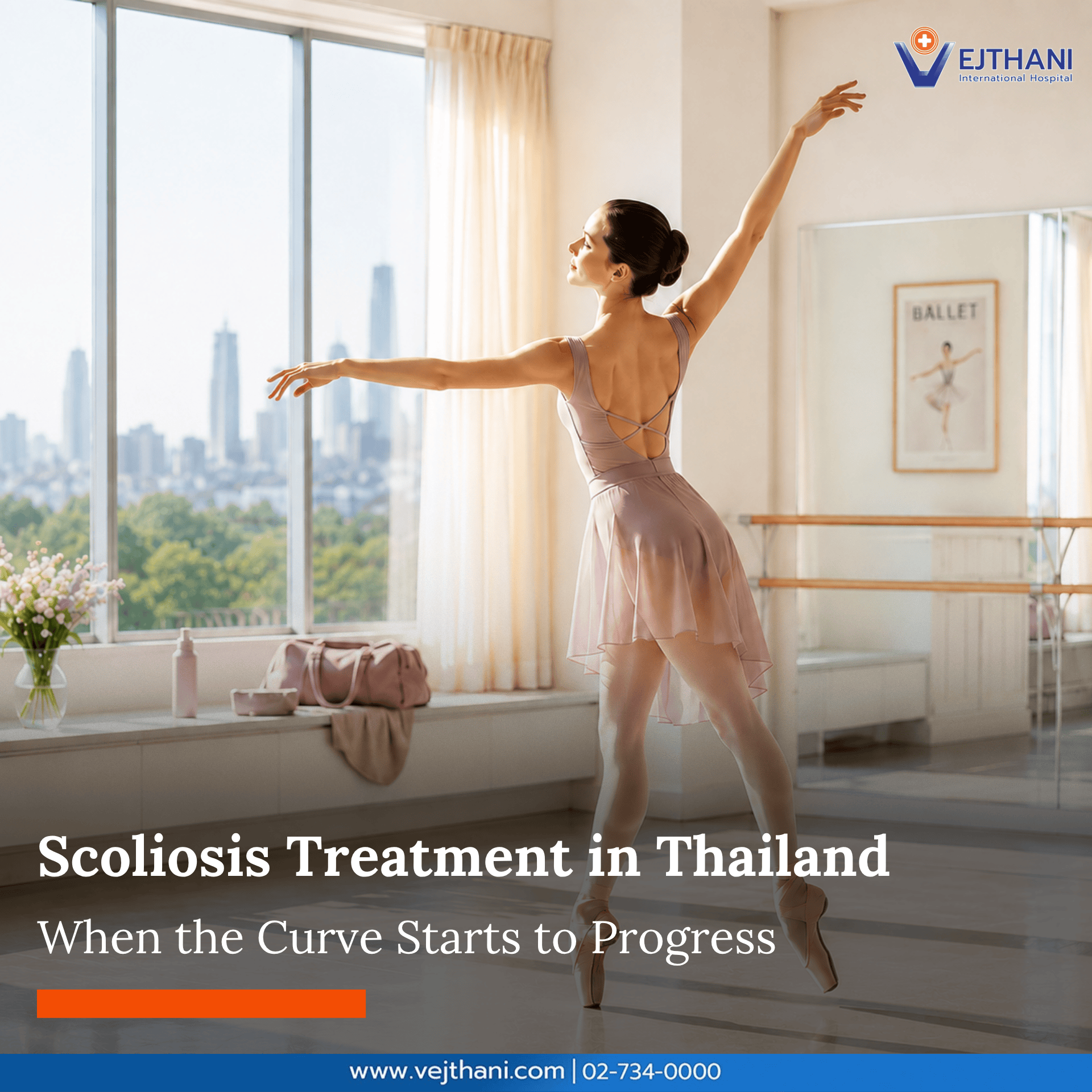 Scoliosis generally shows during the growth spurt that comes just before the onset of puberty. The condition affects about 3% of adolescents. While it may come on gradually, if it is left to develop, it can be disabling later in life and affect the internal organs, posture, and the ability to function normally.